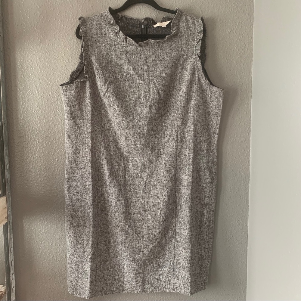Size 20 Loft Plus Shift Work Dress